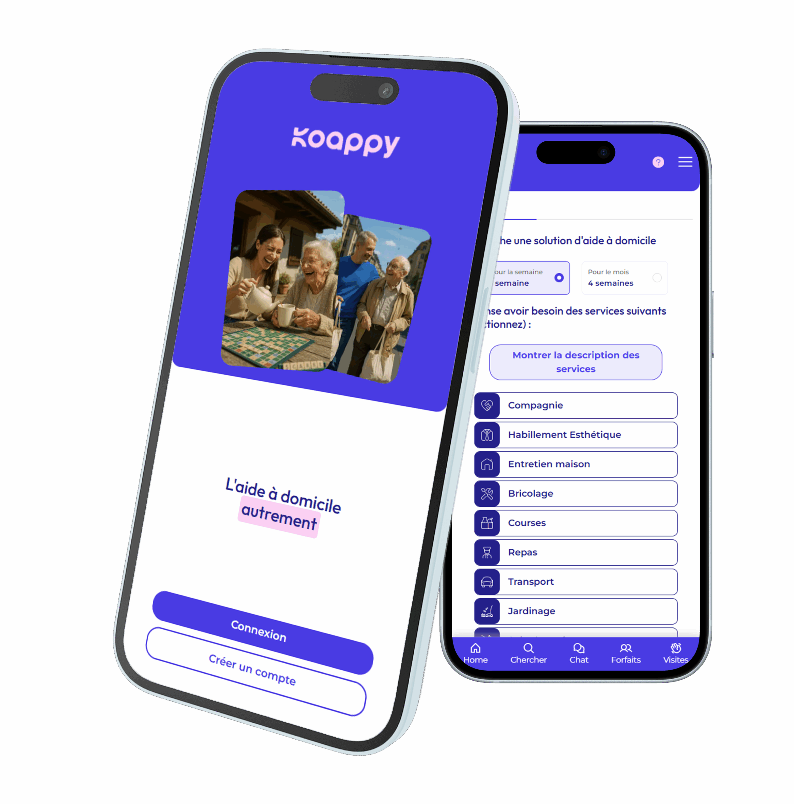 Koappy App Aide à domicile